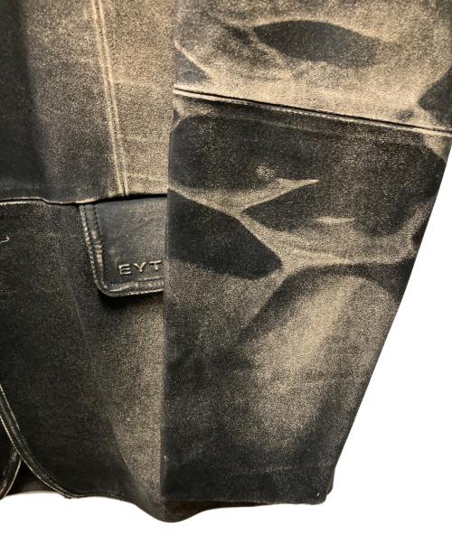 Eytys（エイティーズ）Eytys (エイティーズ) CAMERON BRUSED LEATHER JACKET ブラック サイズ:50の古着・服飾アイテム