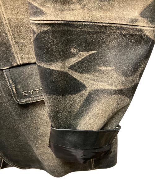 Eytys（エイティーズ）Eytys (エイティーズ) CAMERON BRUSED LEATHER JACKET ブラック サイズ:50の古着・服飾アイテム
