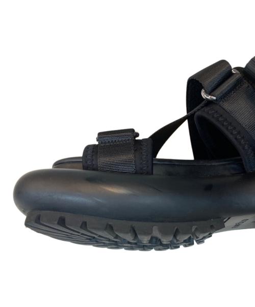 ENFOLD（エンフォルド）ENFOLD (エンフォルド) TUBE-SOLE SANDAL ブラック サイズ:38の古着・服飾アイテム