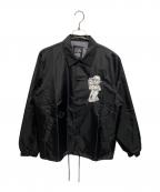 PROCLUB×Mr Cartoonプロクラブ×ミスターカートゥーン）の古着「コラボコーチジャケット」｜ブラック