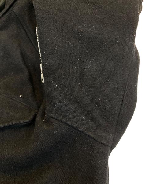 stussy（ステューシー）stussy (ステューシー) 00’Ｓ wool bomber flight jacket ブラック サイズ:XLの古着・服飾アイテム