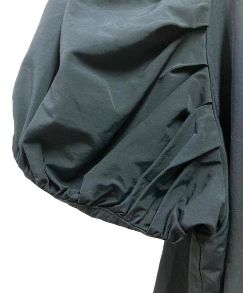 machatt（マチャット）machatt (マチャット) タックスリーブパフブラウス ブラック サイズ:FREEの古着・服飾アイテム