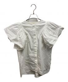 YORI（ヨリ）の古着「バルーンスリーブブラウス YR2221-062SM」｜ホワイト