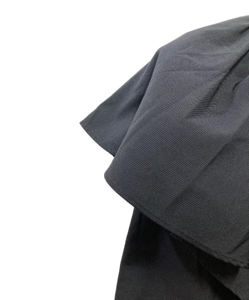 Heve（ヘイヴ）Heve (ヘイヴ) ラッフルグログラントップス ブラック サイズ:FREEの古着・服飾アイテム