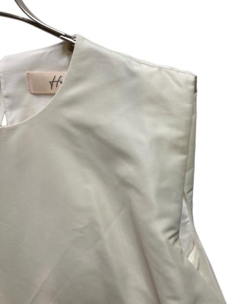 Heve（ヘイヴ）Heve (ヘイヴ) タフタバルーンブラウス HE13-0004-2S ベージュ サイズ:FREEの古着・服飾アイテム