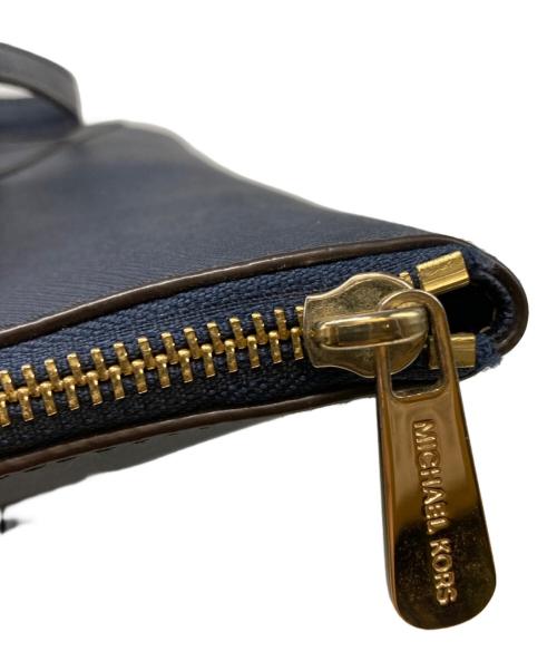 MICHAEL KORS（マイケル・コース）MICHAEL KORS (マイケル・コース) トートバッグ ネイビーの古着・服飾アイテム