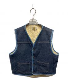 CarHartt（カーハート）の古着「70s裏ボアデニムベスト」｜インディゴ