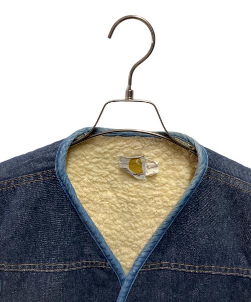 CarHartt（カーハート）CarHartt (カーハート) 70s裏ボアデニムベスト インディゴ サイズ:Ｌの古着・服飾アイテム