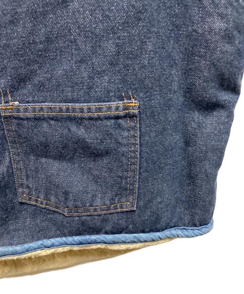 CarHartt（カーハート）CarHartt (カーハート) 70s裏ボアデニムベスト インディゴ サイズ:Ｌの古着・服飾アイテム