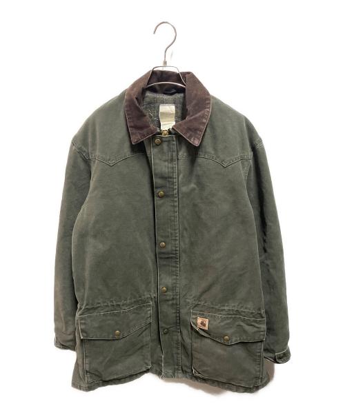 CarHartt（カーハート）CarHartt (カーハート) ダック地ランチコート グリーン サイズ:Mの古着・服飾アイテム