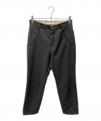 Maison Margielaメゾンマルジェラ）の古着「21AW ウールスラックスパンツ」｜ブラック
