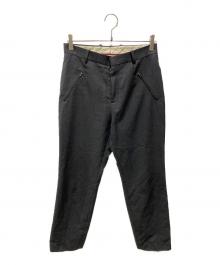 Maison Margiela（メゾンマルジェラ）の古着「21AW ウールスラックスパンツ」｜ブラック