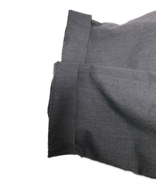 Maison Margiela（メゾンマルジェラ）Maison Margiela (メゾンマルジェラ) 21AW ウールスラックスパンツ ブラック サイズ:46の古着・服飾アイテム