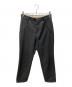 Maison Margiela（メゾンマルジェラ）の古着「21AW ウールスラックスパンツ」｜ブラック