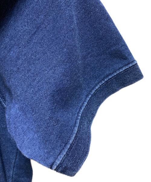 stussy（ステューシー）stussy (ステューシー) インディゴ半袖スウェット インディゴ サイズ:Sの古着・服飾アイテム