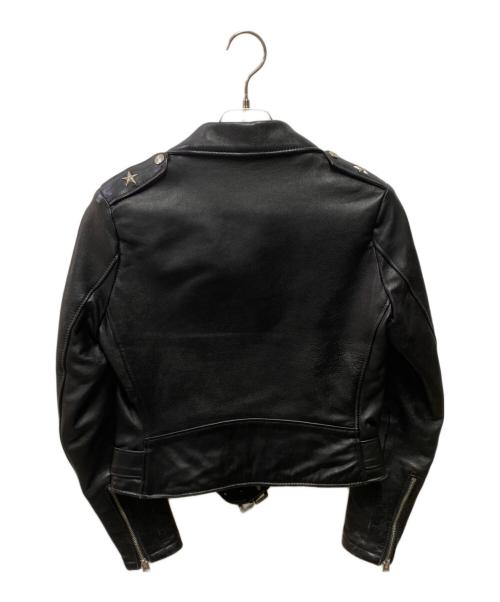 Schott（ショット）Schott (ショット) LAMB ONESTAR RIDERS ブラック サイズ:Sの古着・服飾アイテム