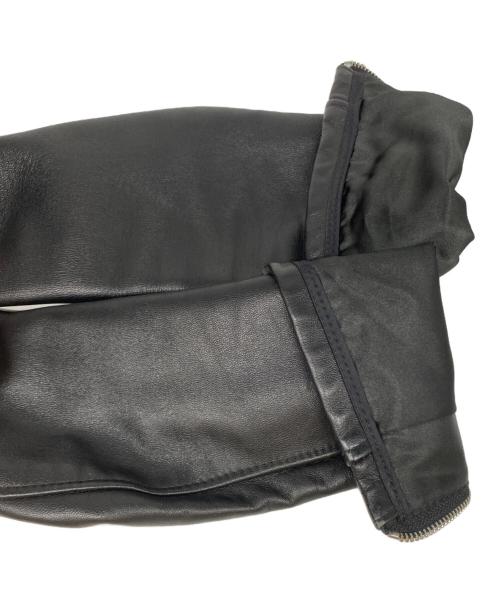 Schott（ショット）Schott (ショット) LAMB ONESTAR RIDERS ブラック サイズ:Sの古着・服飾アイテム