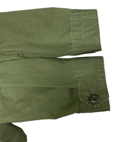 POLO RALPH LAUREN（ポロ・ラルフローレン）POLO RALPH LAUREN (ポロ・ラルフローレン) リップストップ ユーティリティ オーバーシャツ グリーン サイズ:Ｍの古着・服飾アイテム