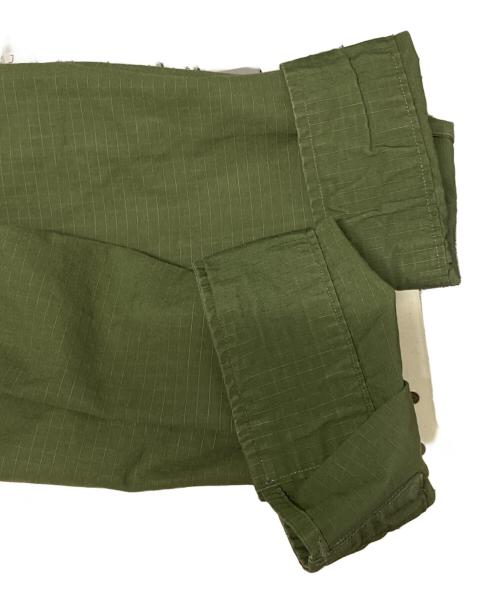 POLO RALPH LAUREN（ポロ・ラルフローレン）POLO RALPH LAUREN (ポロ・ラルフローレン) リップストップ ユーティリティ オーバーシャツ グリーン サイズ:Ｍの古着・服飾アイテム