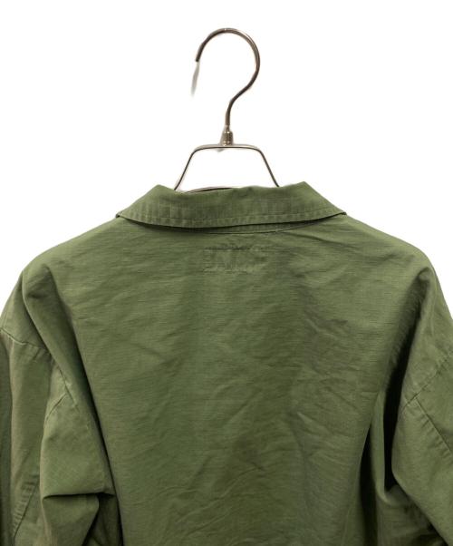 POLO RALPH LAUREN（ポロ・ラルフローレン）POLO RALPH LAUREN (ポロ・ラルフローレン) リップストップ ユーティリティ オーバーシャツ グリーン サイズ:Ｍの古着・服飾アイテム