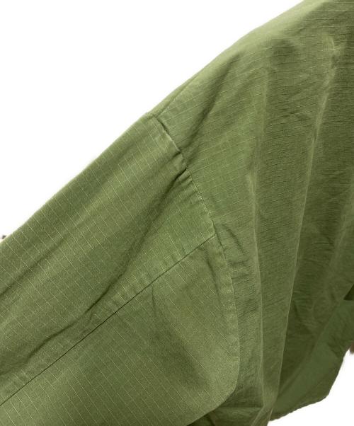 POLO RALPH LAUREN（ポロ・ラルフローレン）POLO RALPH LAUREN (ポロ・ラルフローレン) リップストップ ユーティリティ オーバーシャツ グリーン サイズ:Ｍの古着・服飾アイテム