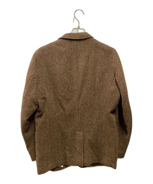 BEAMS PLUS（ビームスプラス）BEAMS PLUS (ビームスプラス) Harris Tweed (ハリスツイード) 3B Jacket ブラウン サイズ:Ｌの古着・服飾アイテム