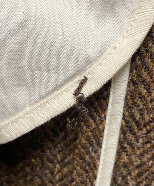 BEAMS PLUS（ビームスプラス）BEAMS PLUS (ビームスプラス) Harris Tweed (ハリスツイード) 3B Jacket ブラウン サイズ:Ｌの古着・服飾アイテム