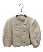cygneシーニュ）の古着「コットンツイードジャケット」｜ベージュ