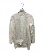 CHIEKO+チエコプラス）の古着「コットンシルクドレスシャツ」｜ホワイト