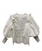 shirocon yoriシロコン ヨリ）の古着「candy ブラウス」｜ホワイト