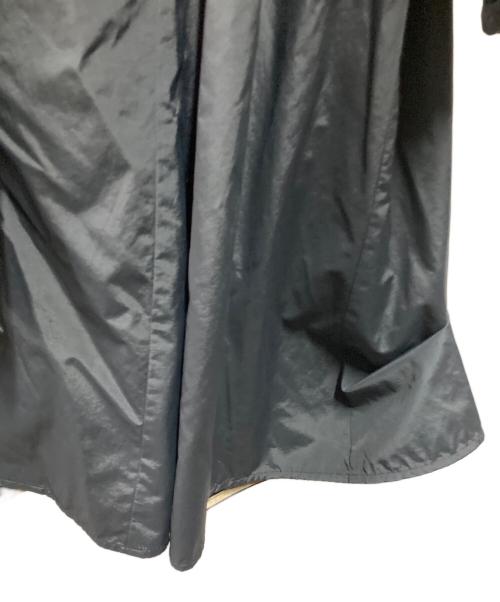 YORI（ヨリ）YORI (ヨリ) ビッグリボン撥水ロングパーカー ブラック サイズ:FREEの古着・服飾アイテム