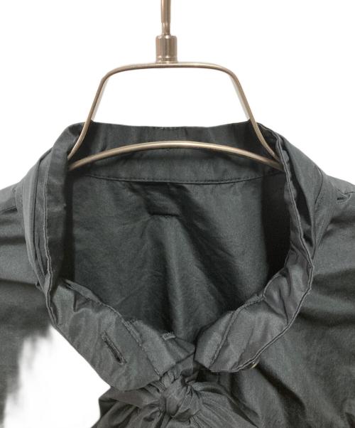 YORI（ヨリ）YORI (ヨリ) リボンバルーンブラウス ブラック サイズ:36の古着・服飾アイテム