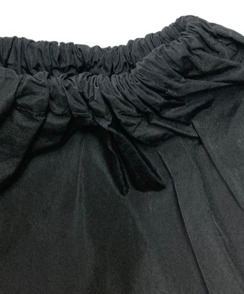 YORI（ヨリ）YORI (ヨリ) リボンバルーンブラウス ブラック サイズ:36の古着・服飾アイテム