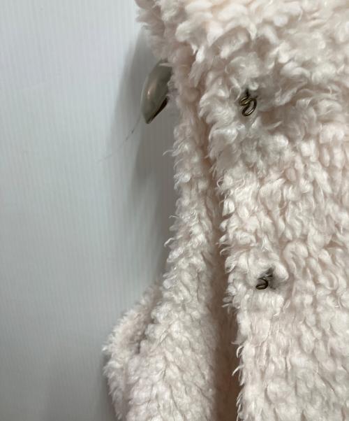 YORI（ヨリ）YORI (ヨリ) プードルフードジレ ベージュ サイズ:SIZE Freeの古着・服飾アイテム