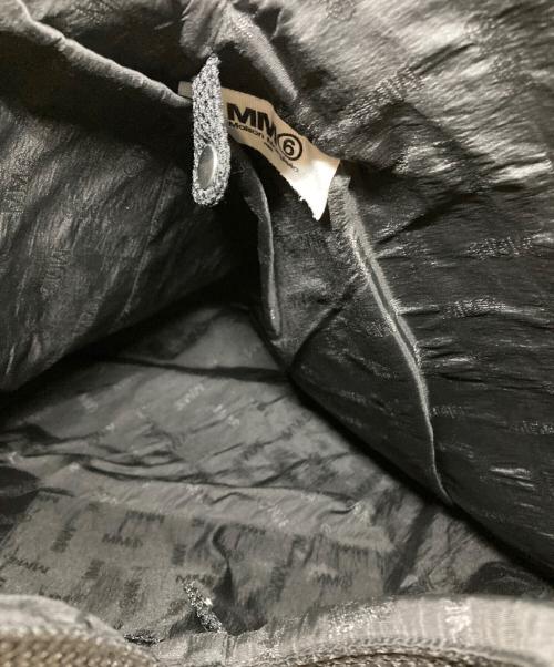 MM6 Maison Margiela（エムエムシックスメゾンマルジェラ）MM6 Maison Margiela (エムエムシックスメゾンマルジェラ) メッシュジャパニーズトートバッグ ブラックの古着・服飾アイテム