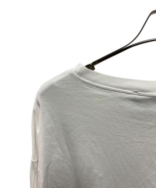 Vivienne Westwood（ヴィヴィアンウエストウッド）Vivienne Westwood (ヴィヴィアンウエストウッド) オーブ刺繍カットソー ホワイト サイズ:46の古着・服飾アイテム