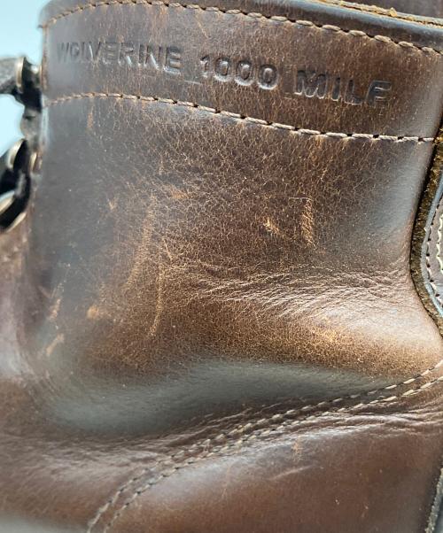 WOLVERINE（ウルヴァリン）WOLVERINE (ウルヴァリン) 1000マイルブーツ ブラウン サイズ:7.5Ｄの古着・服飾アイテム