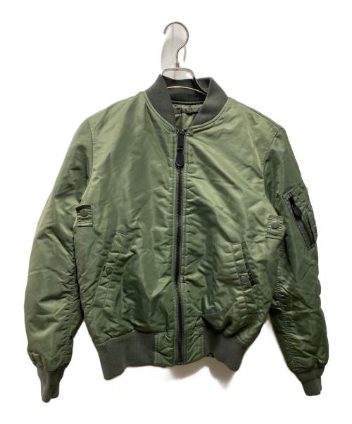 AVIREX（アヴィレックス）AVIREX (アヴィレックス) MA-1ジャケット グリーン サイズ:Ｍの古着・服飾アイテム
