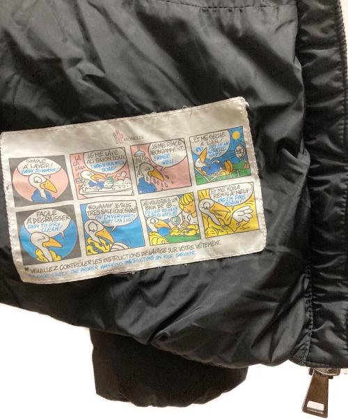 MONCLER（モンクレール）MONCLER (モンクレール) ダウンジャケット ブラック サイズ:1の古着・服飾アイテム