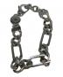 中古・古着 DIESEL (ディーゼル) Dロゴブレスレット シルバー：7000円
