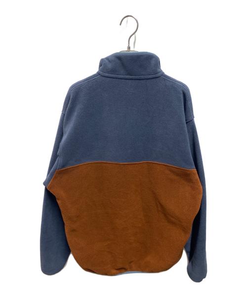 Patagonia（パタゴニア）Patagonia (パタゴニア) ライトウェイト シンチラ スナップT プルオーバー グレー×ブラウン サイズ:Mの古着・服飾アイテム