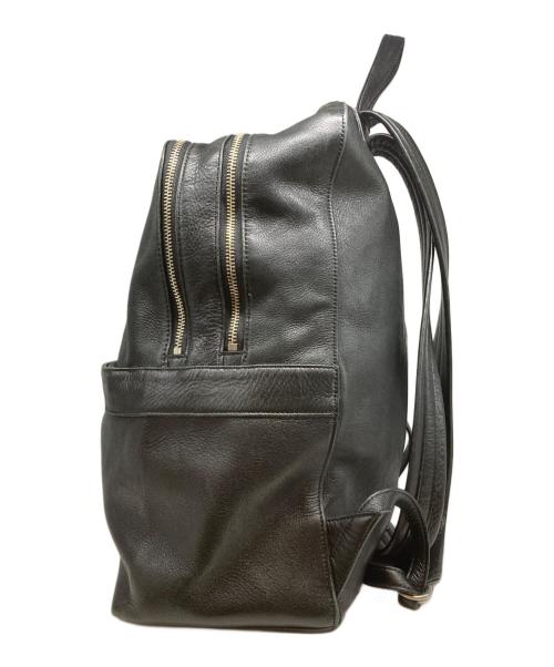 aniary（アニアリ）aniary (アニアリ) レザーバッグパック ブラックの古着・服飾アイテム