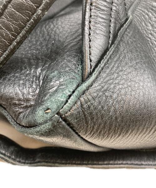 aniary（アニアリ）aniary (アニアリ) レザーバッグパック ブラックの古着・服飾アイテム