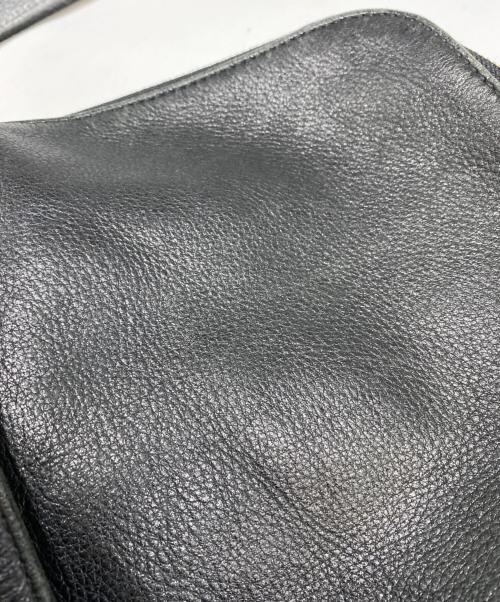 aniary（アニアリ）aniary (アニアリ) レザーバッグパック ブラックの古着・服飾アイテム