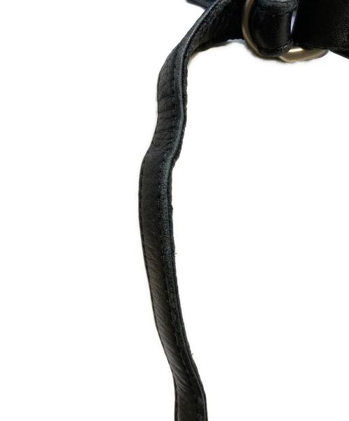 aniary（アニアリ）aniary (アニアリ) レザーバッグパック ブラックの古着・服飾アイテム