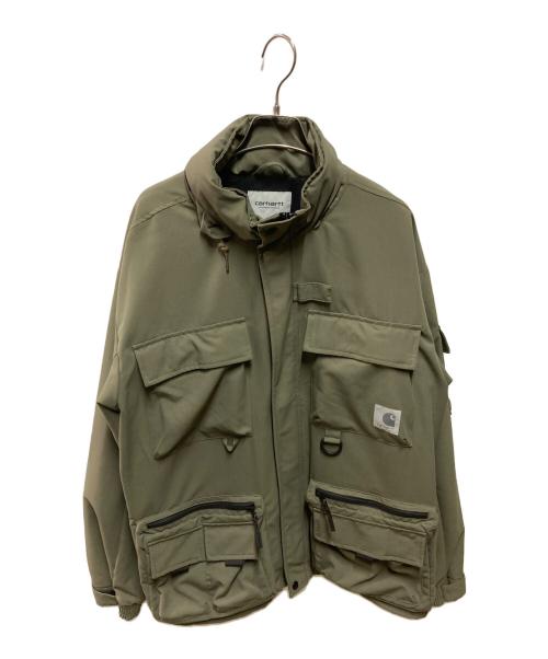 Carhartt WIP（カーハート ワークインプログレス）Carhartt WIP (カーハート ワークインプログレス) elmwood jacket グリーン サイズ:Ｌの古着・服飾アイテム