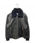 DIESEL（ディーゼル）の古着「ファー付レザージャケット」｜ブラック