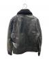 DIESEL (ディーゼル) ファー付レザージャケット ブラック サイズ:M：9000円