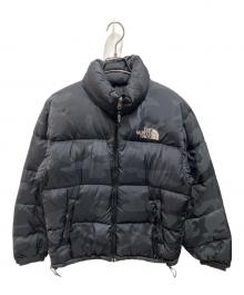 THE NORTH FACE（ザ ノース フェイス）の古着「センターロゴヌプシジャケット」｜ブラック