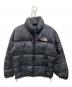 THE NORTH FACE（ザ ノース フェイス）の古着「センターロゴヌプシジャケット」｜ブラック